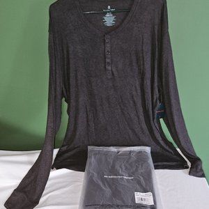 XXL Tommy John Henley in gray